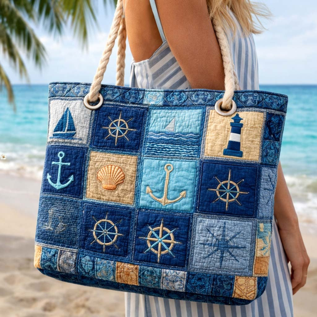 Dolores | Bolso Tote Acolchado Estampado Africano Mujer Asas de Cuerda