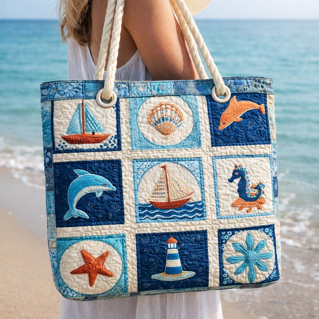 Dolores | Bolso Tote Acolchado Estampado Africano Mujer Asas de Cuerda