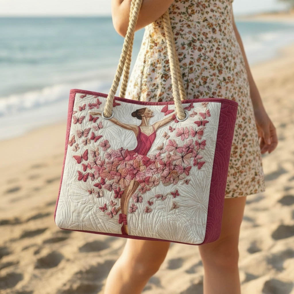 Dolores | Bolso Tote Acolchado Estampado Africano Mujer Asas de Cuerda
