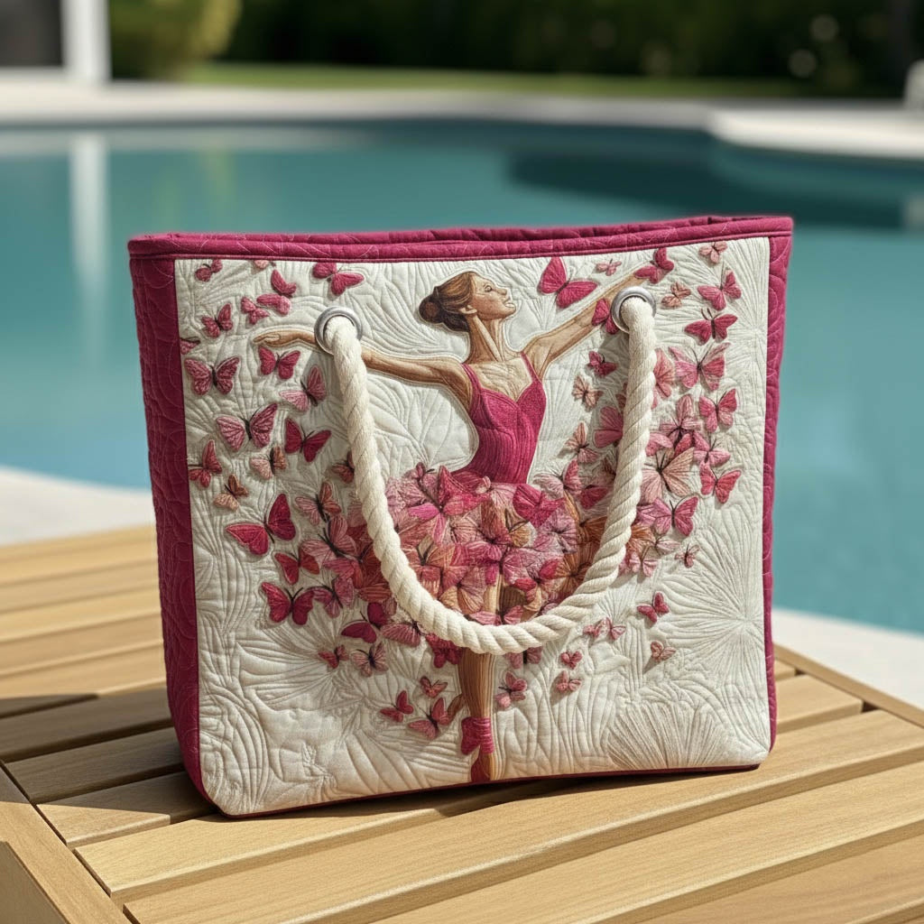 Dolores | Bolso Tote Acolchado Estampado Africano Mujer Asas de Cuerda