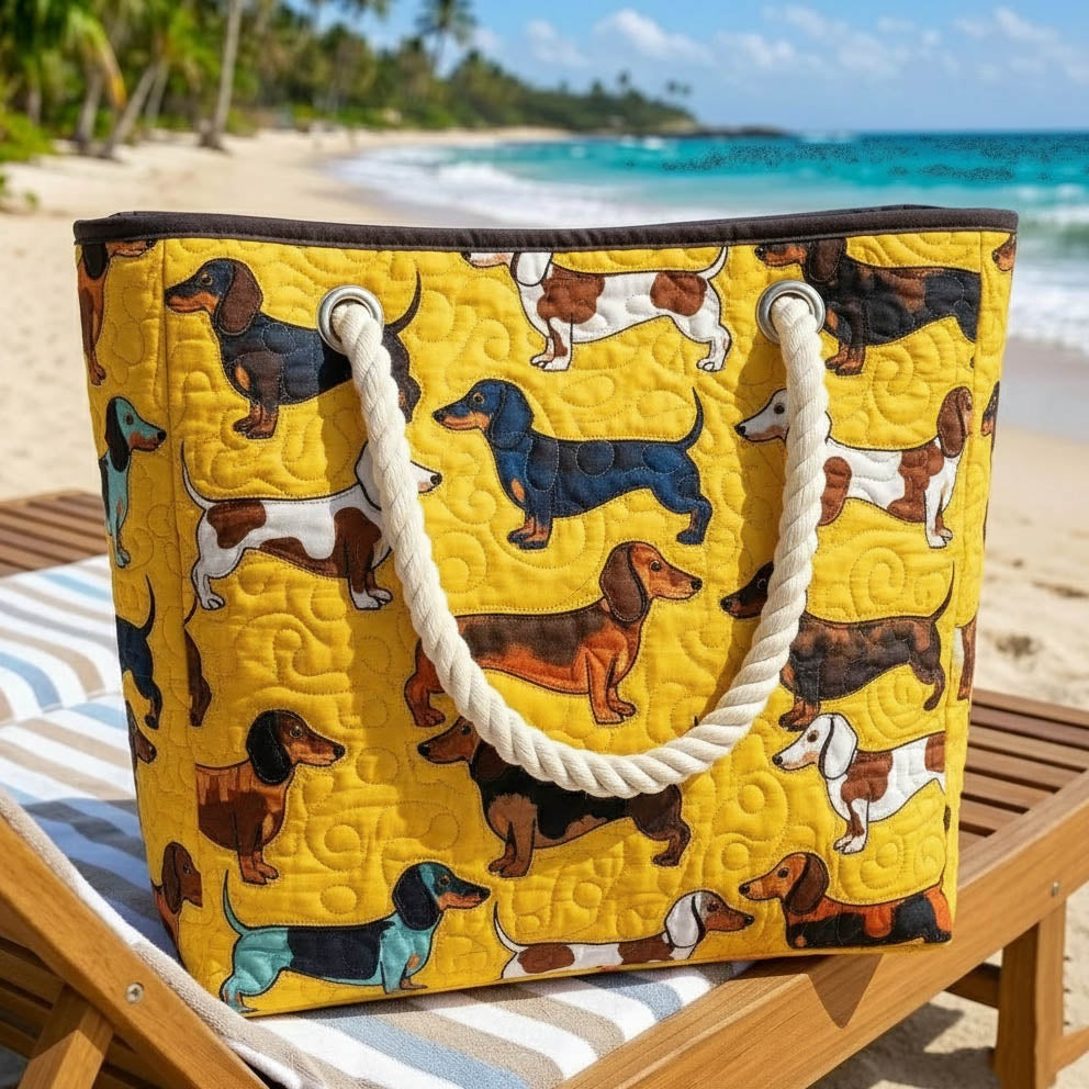 Dolores | Bolso Tote Acolchado Estampado Africano Mujer Asas de Cuerda
