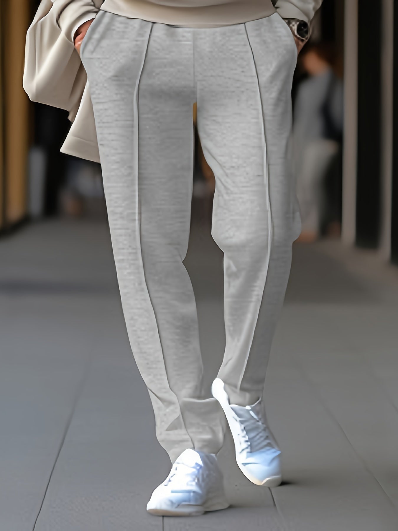 Emilio | Pantalón Chino con Pinzas Hombre Slim Fit Stretch