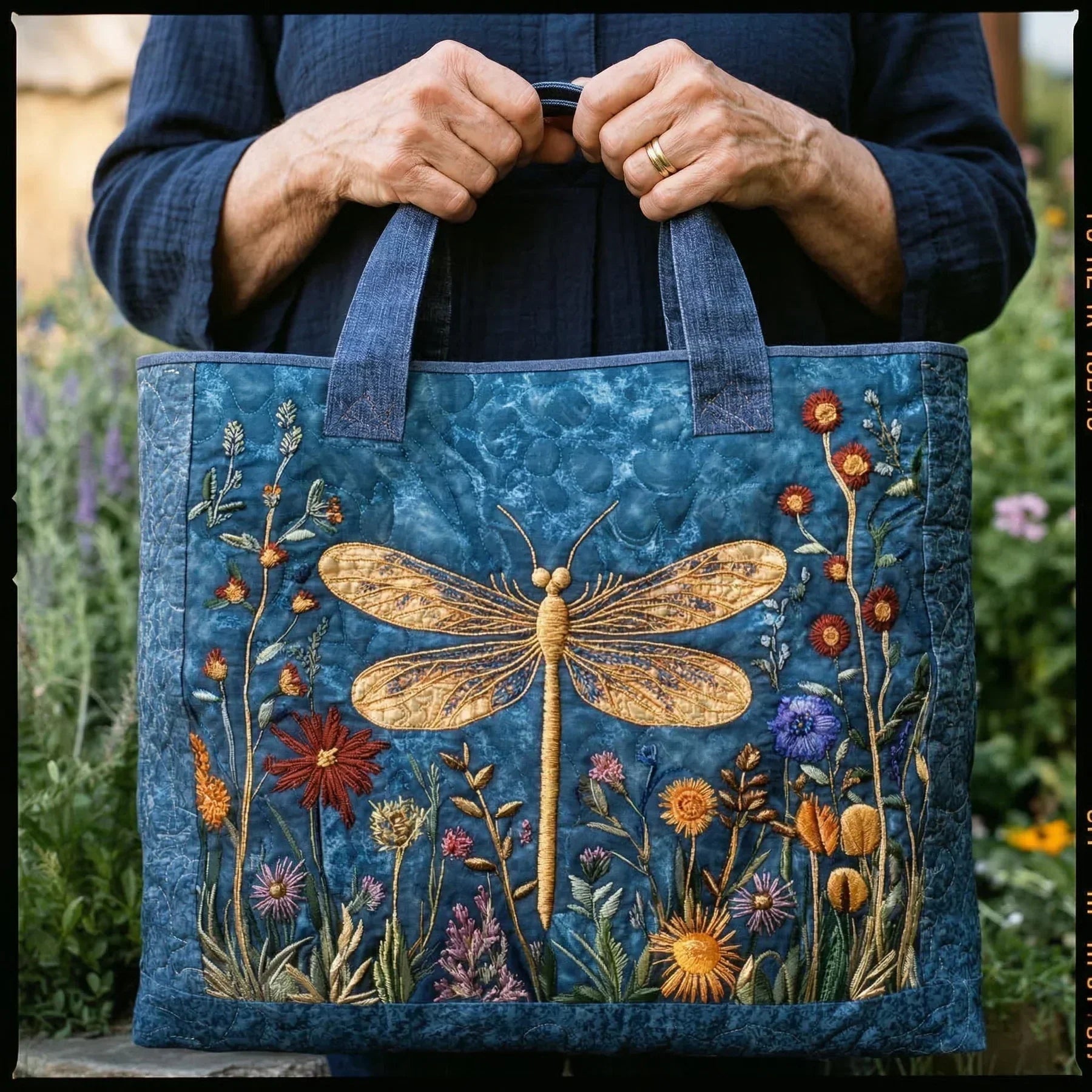 Encarnación | Bolso Tote Acolchado Hecho a Mano Mujer Piano
