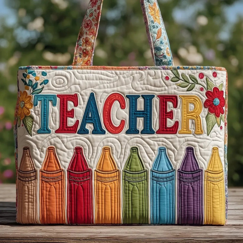 Encarnación | Bolso Tote Acolchado Hecho a Mano Mujer Piano