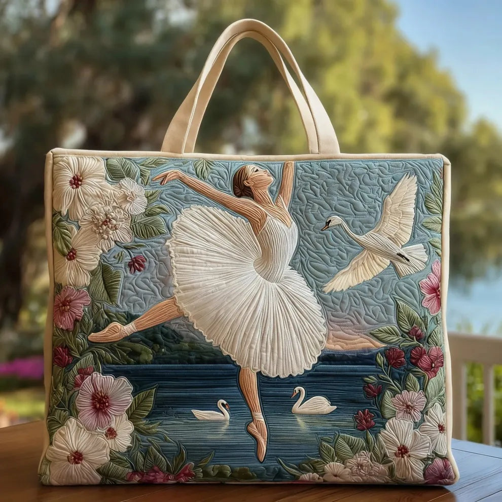 Encarnación | Bolso Tote Acolchado Hecho a Mano Mujer Piano
