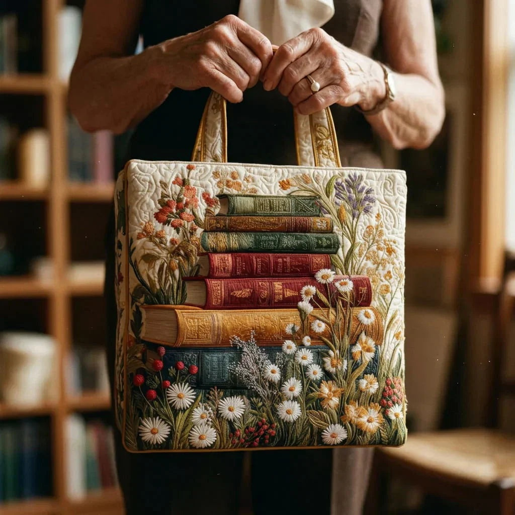 Encarnación | Bolso Tote Acolchado Hecho a Mano Mujer Piano
