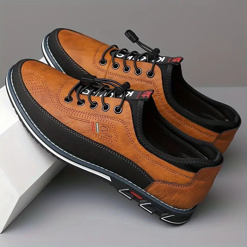 Enrique | Blucher de Ante Casual Hombre Cordones