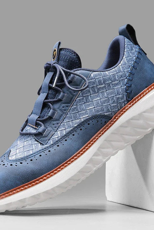 Fernando | Zapatillas Oxford de Cuero Hombre Suela Flexible