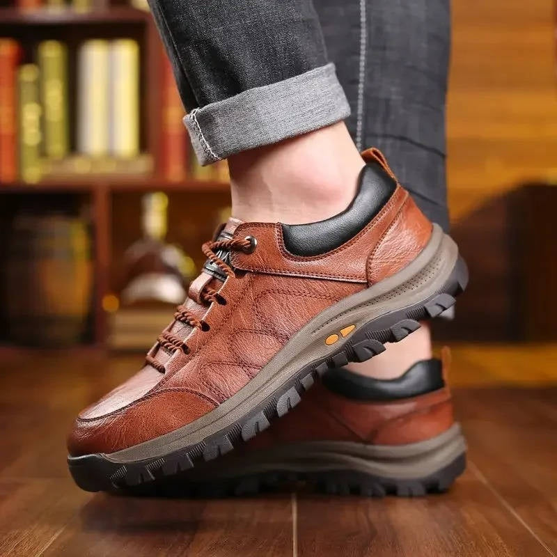 Fernando | Zapatos de Cuero Blucher Hombre Suela Trekking