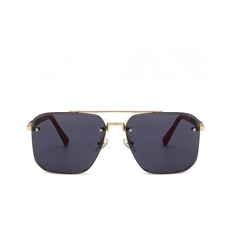 Gafas de Sol Aviador Cuadradas Hombre Montura Metal