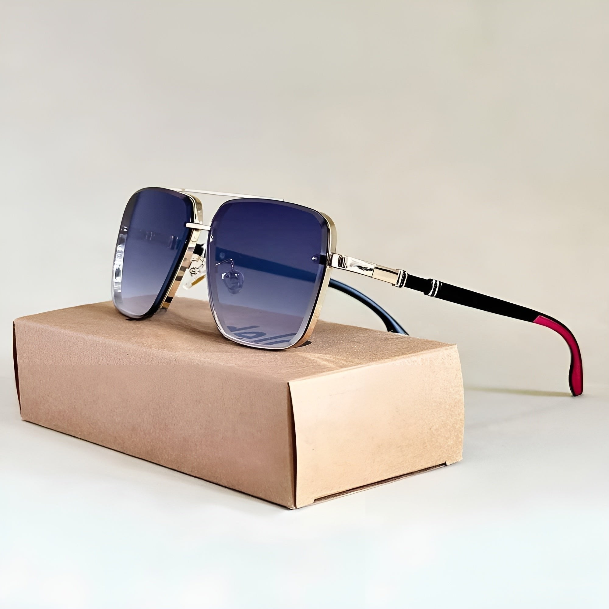 Gafas de Sol Aviador Hombre Gradiente UV400