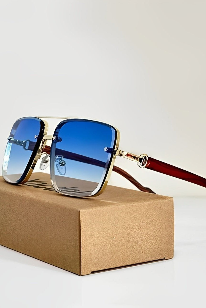 Gafas de Sol Aviador Hombre Lentes Degradadas