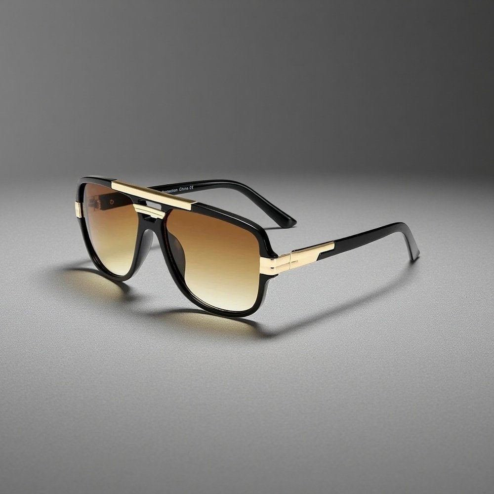 Gafas de Sol Aviador Hombre Marco Cuadrado