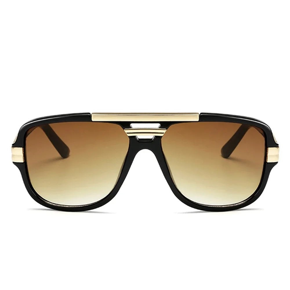 Gafas de Sol Aviador Hombre Marco Cuadrado