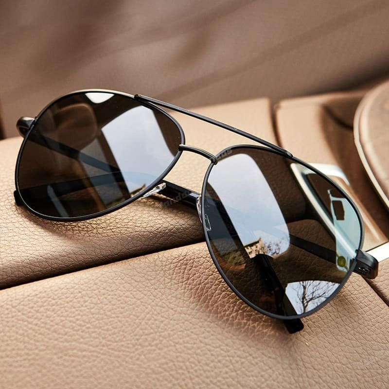 Gafas de Sol Aviador Mujer Marco Dorado Lentes Degradadas