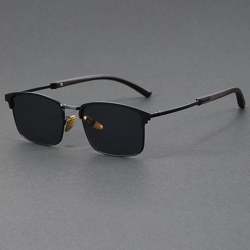 Gafas de Sol Browline Retro Hombre Protección UV