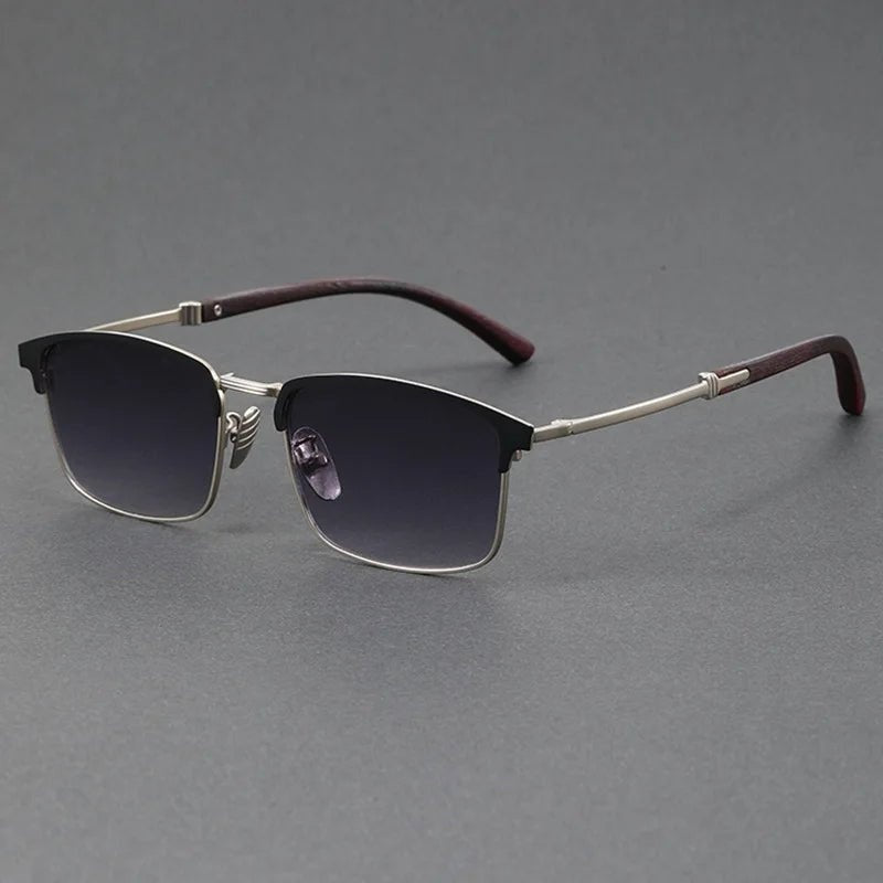 Gafas de Sol Browline Retro Hombre Protección UV