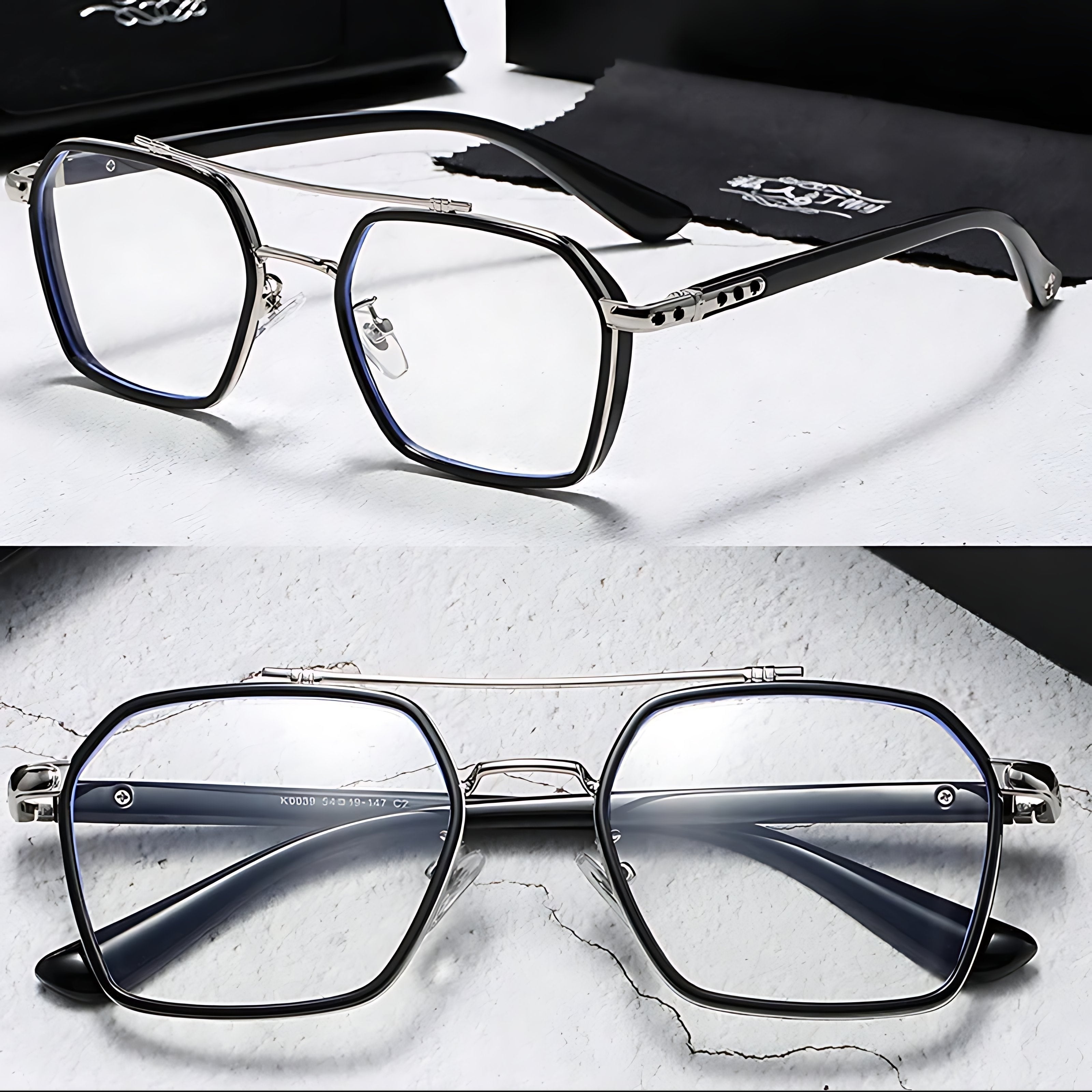Gafas de Sol Cuadradas con Filtro de Luz Azul Mujer