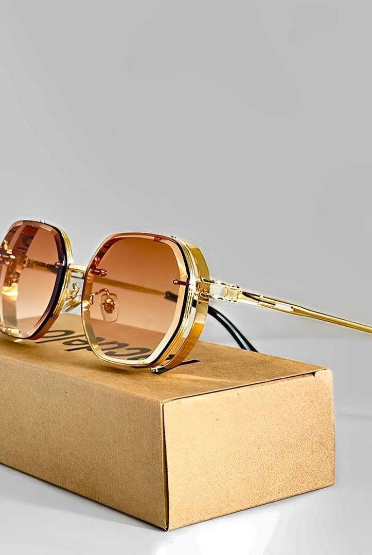 Gafas de Sol Estilo Aviador Mujer Lentes Degradadas