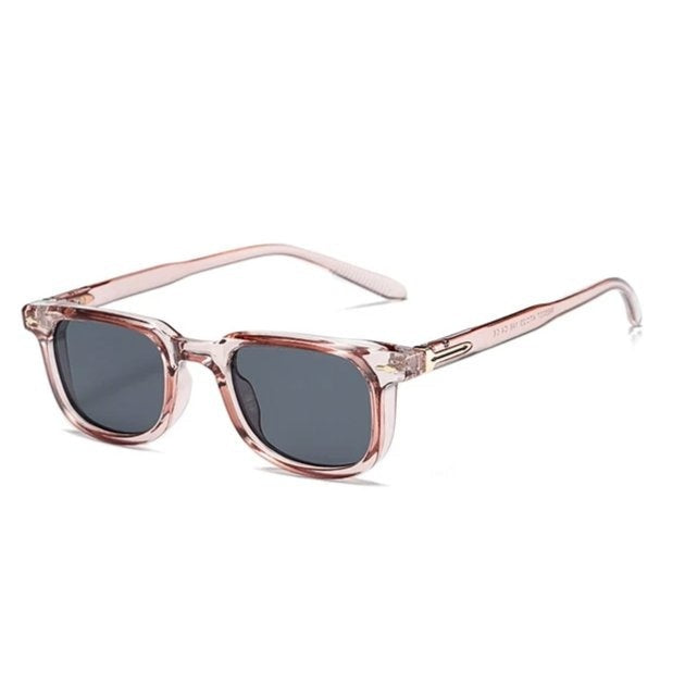Gafas de Sol Montura Carey Hombre Lentes Azules