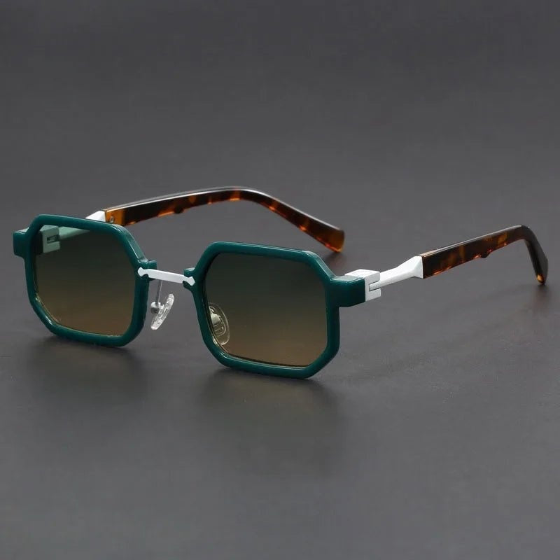 Gafas de Sol Octágono Acetato Hombre Protección UV