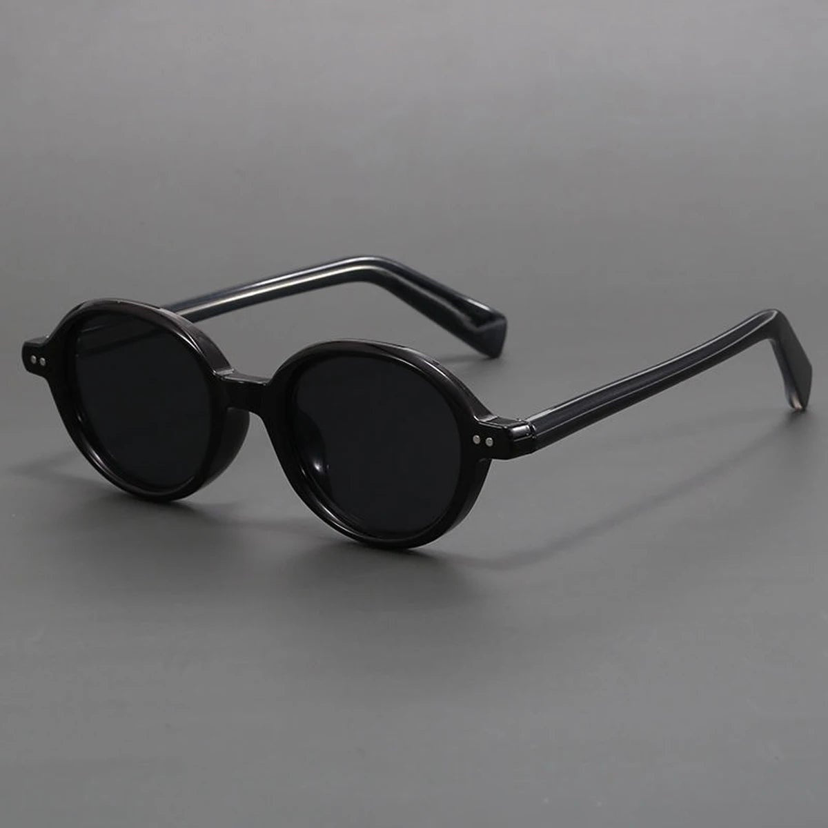 Gafas de Sol Redondas Acetato Vintage Mujer Polarizadas