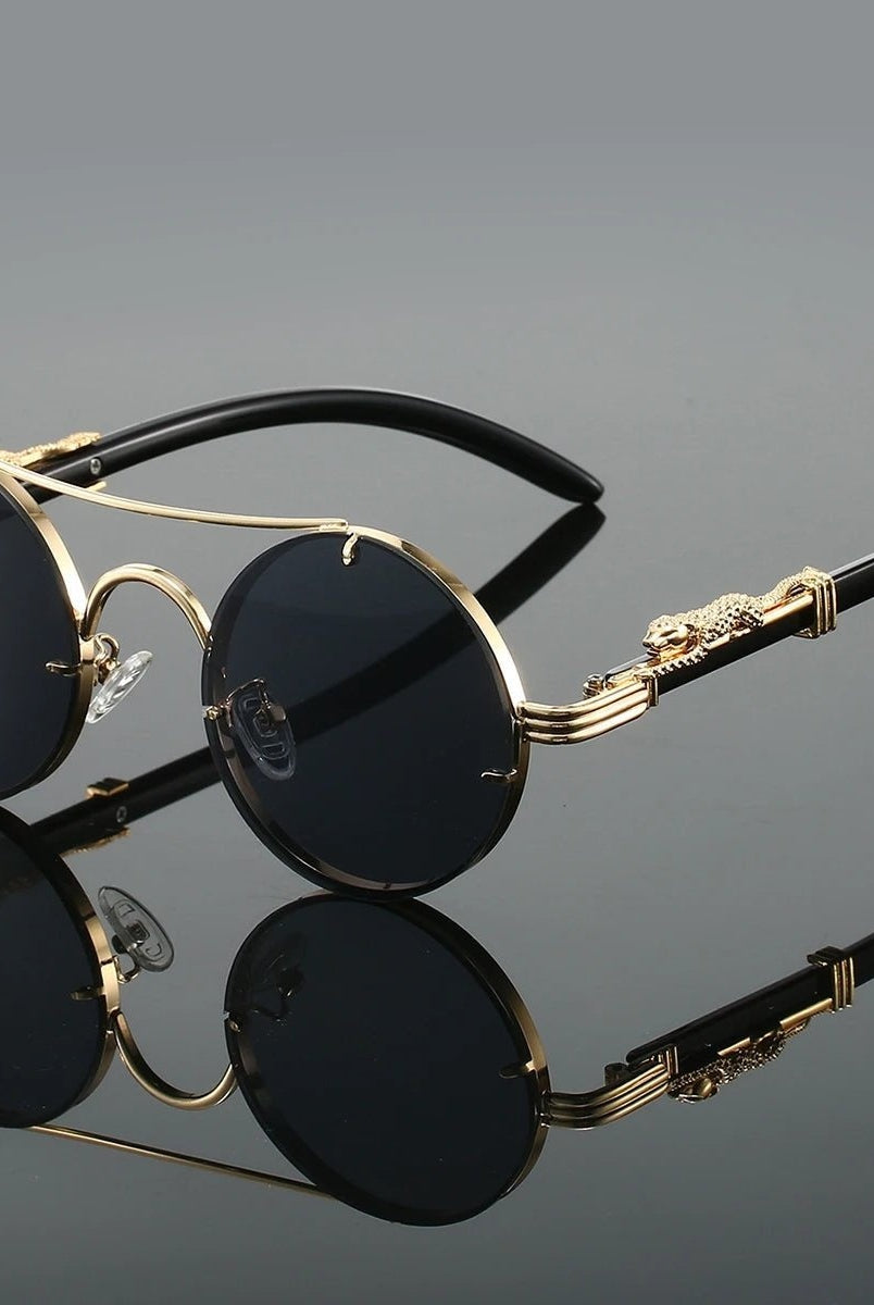 Gafas de Sol Redondas Mujer Doble Puente Vintage