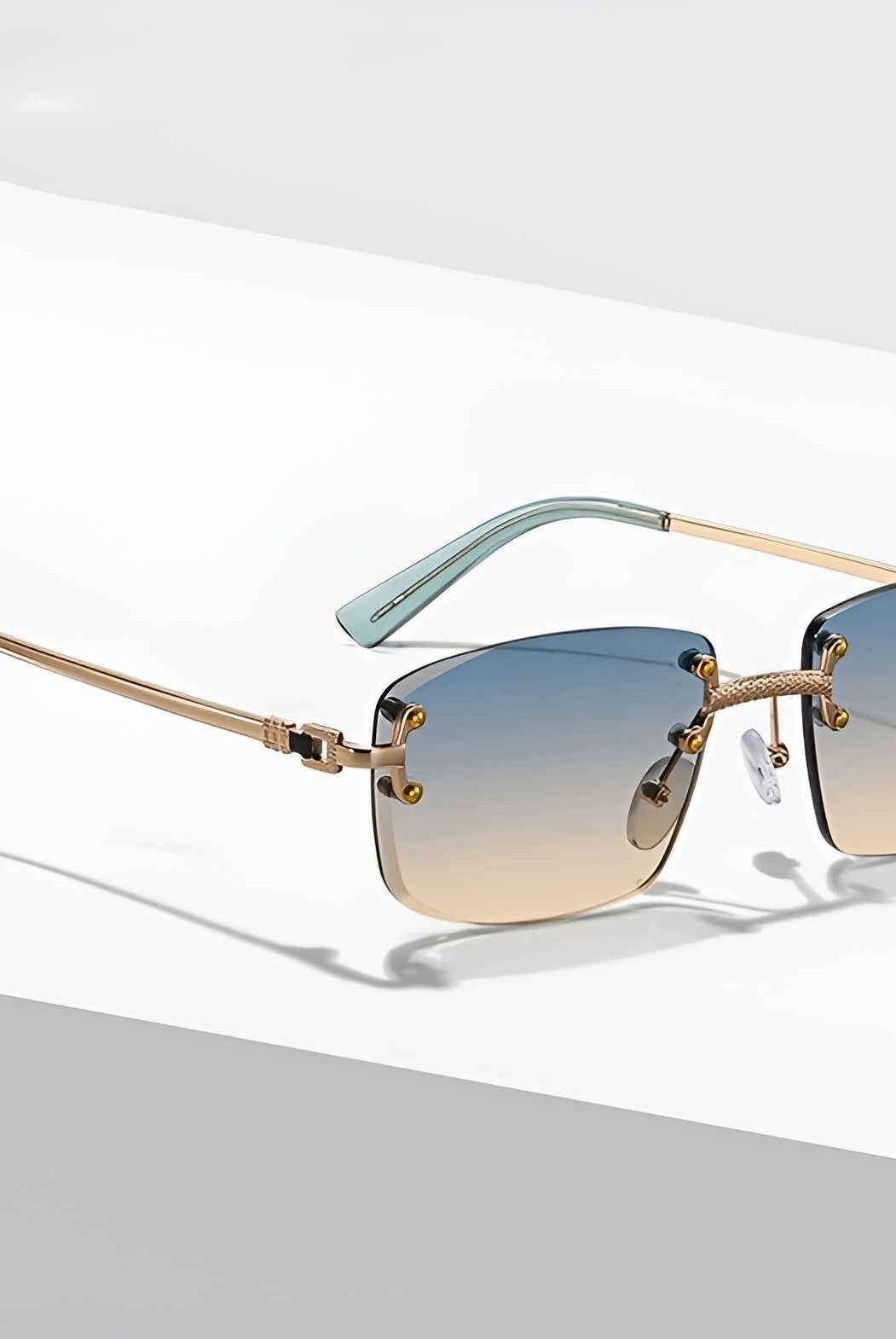 Gafas de Sol Sin Montura Mujer Degradado UV400