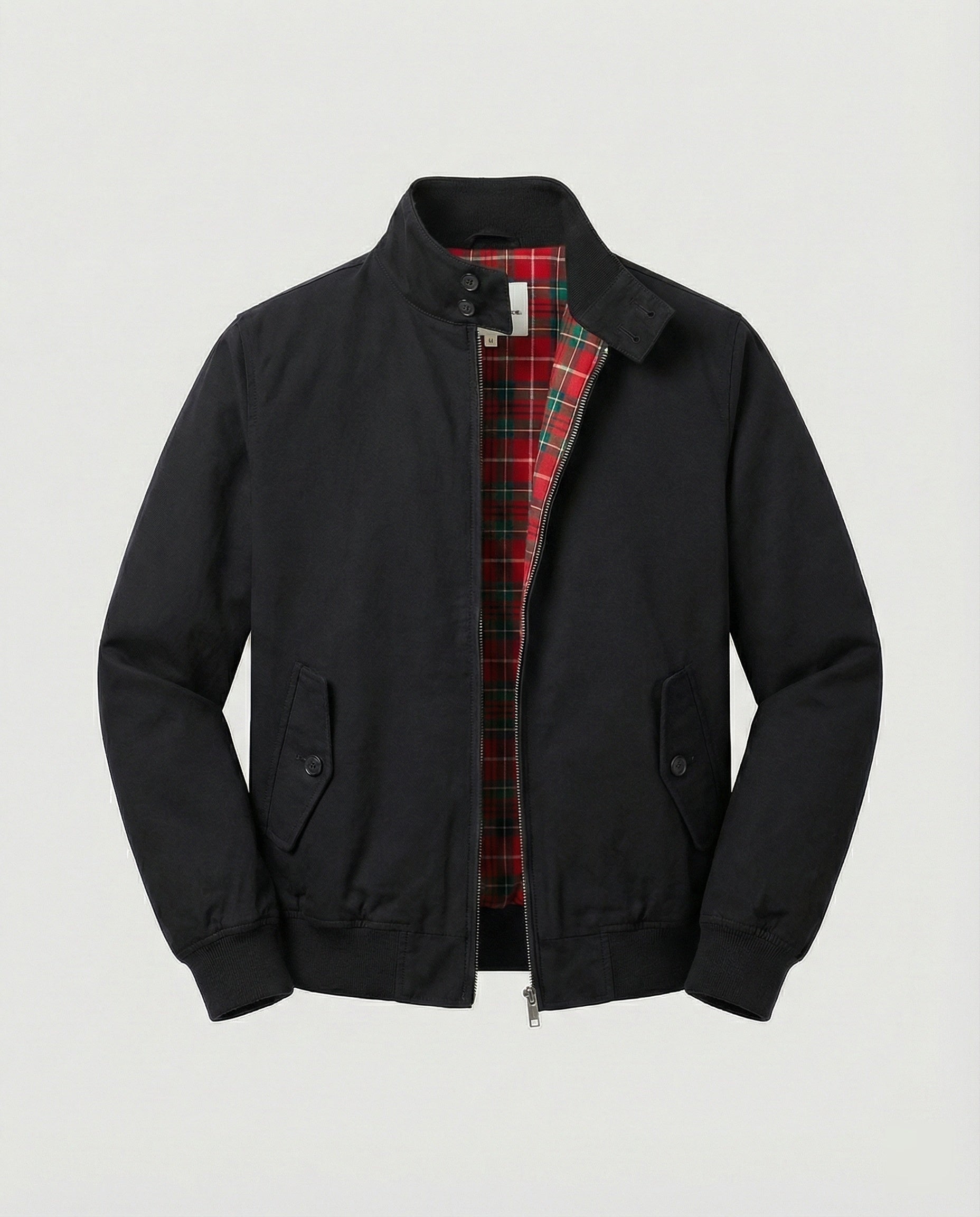 Gonzalo | Chaqueta Harrington Hombre Forro Tartán