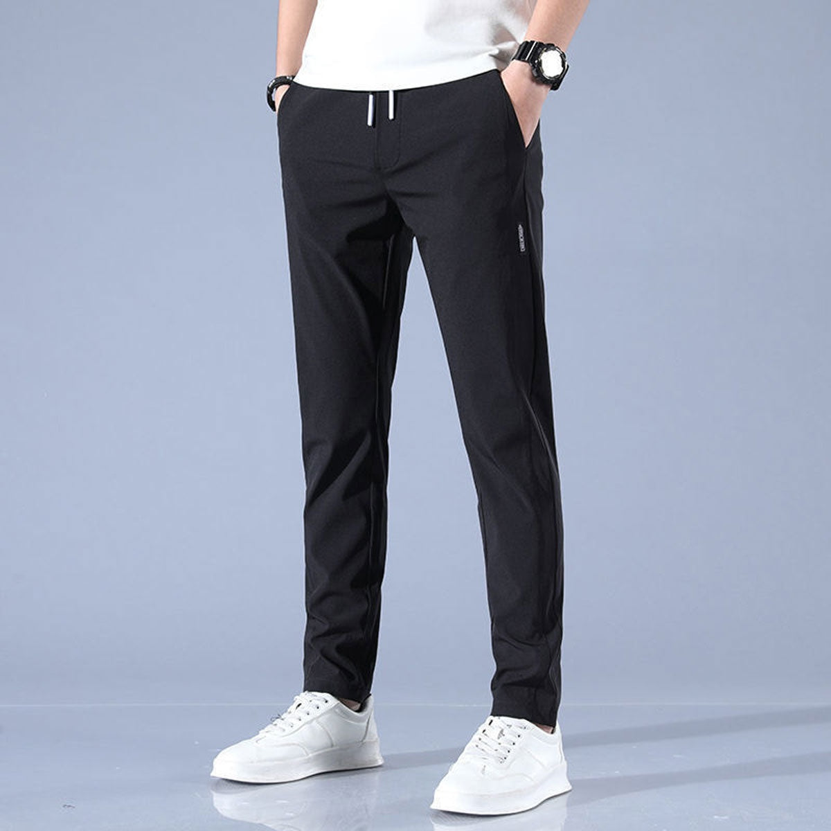 Gonzalo | Pantalón Deportivo Hombre Cintura Elástica Corte Recto