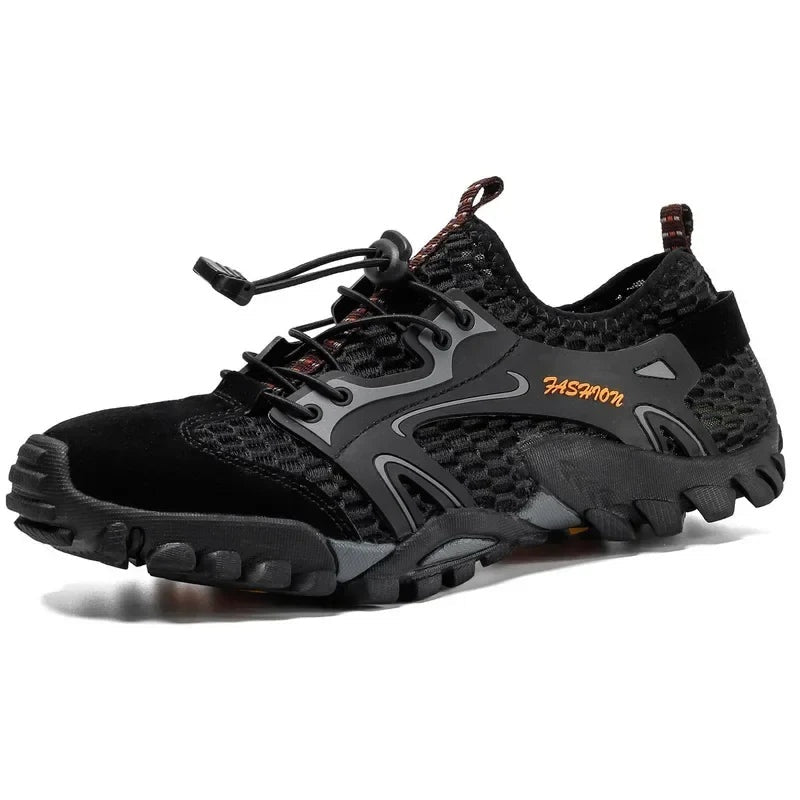 Gonzalo | Zapatillas de Senderismo Barefoot Hombre Malla Transpirable