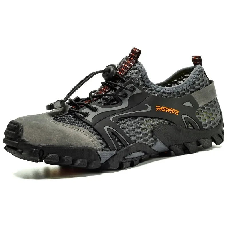 Gonzalo | Zapatillas de Senderismo Barefoot Hombre Malla Transpirable