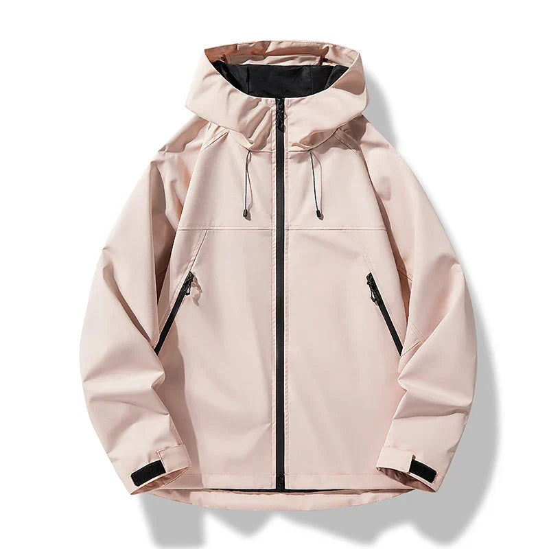 Guillermo | Chaqueta Cortavientos Impermeable Hombre con Capucha