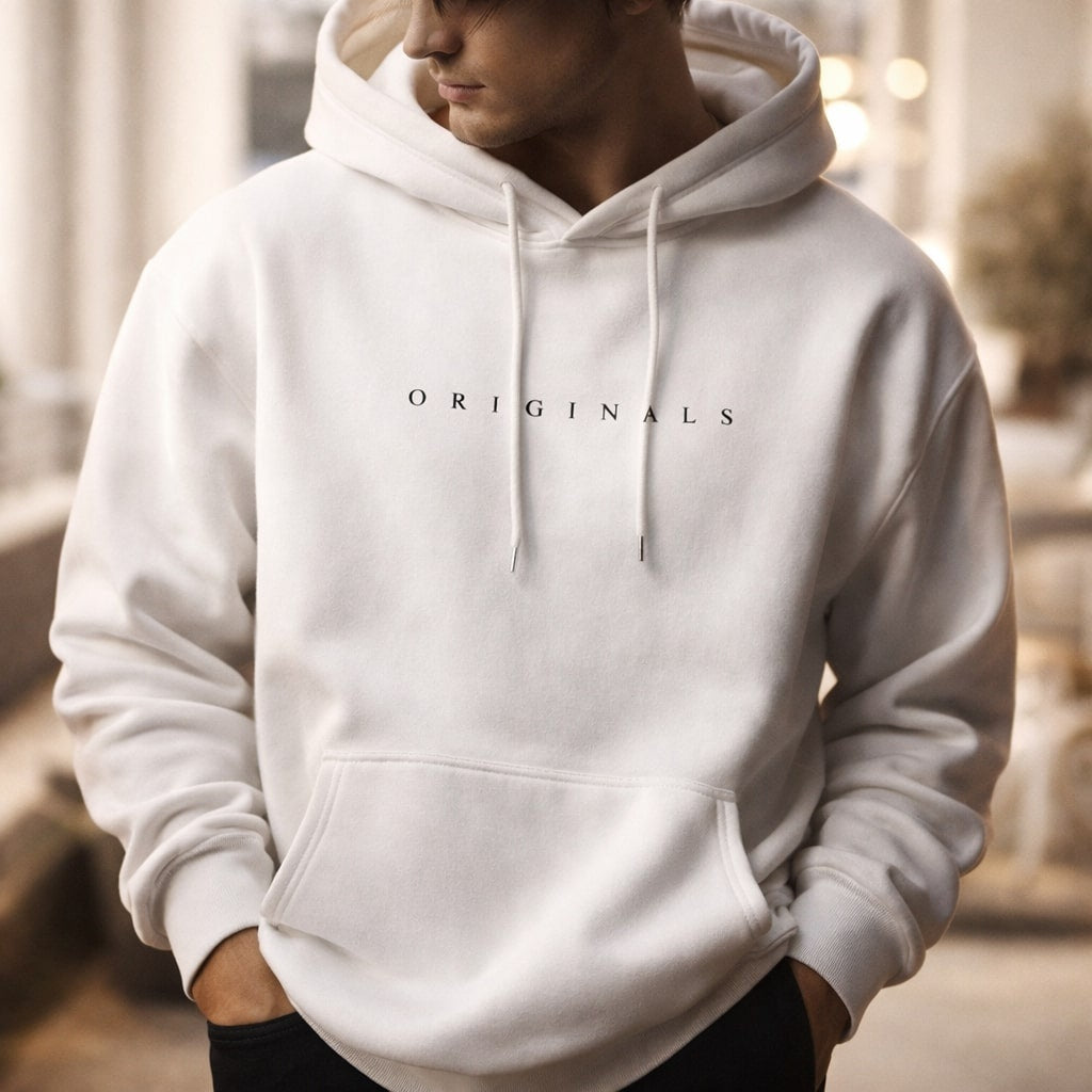 Guillermo | Sudadera con Capucha Hombre Bolsillo Canguro Oversize