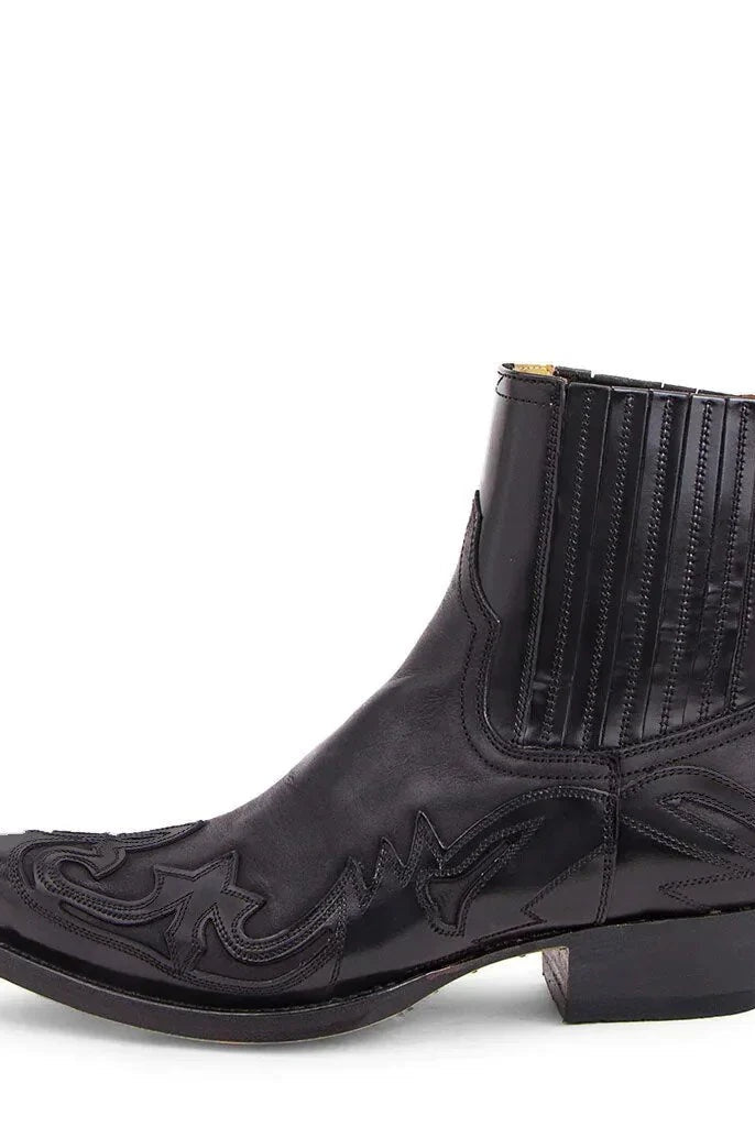 Héctor | Botas Cowboy de Cuero Hombre Punta Afilada