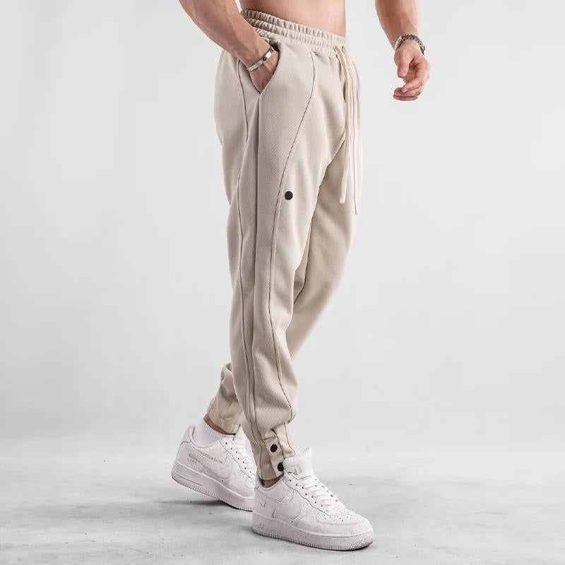Héctor | Jogger de Algodón Hombre Puños con Botones