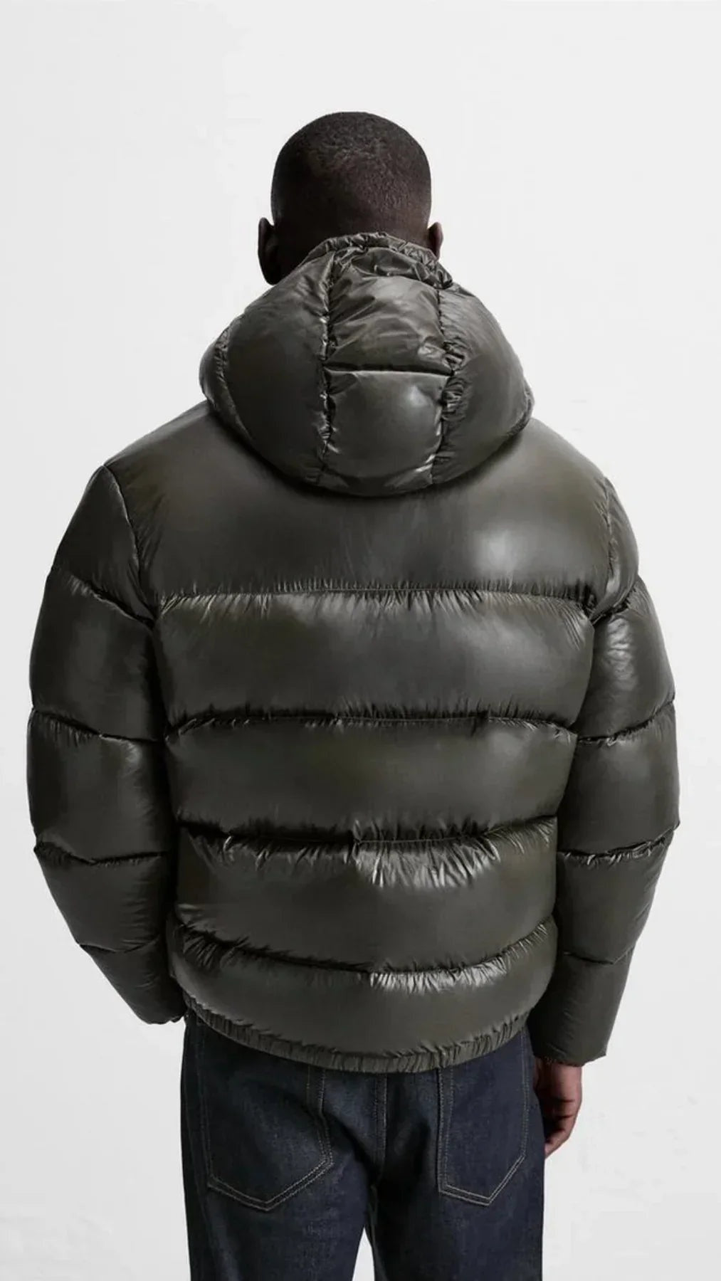 Hugo | Chaqueta de Plumas Hombre con Capucha Puffer