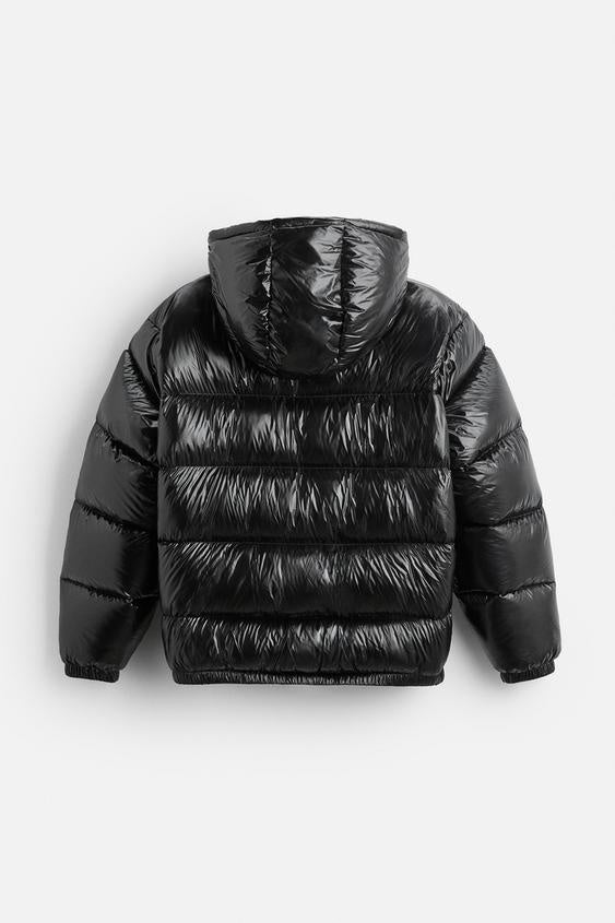 Hugo | Chaqueta de Plumas Hombre con Capucha Puffer