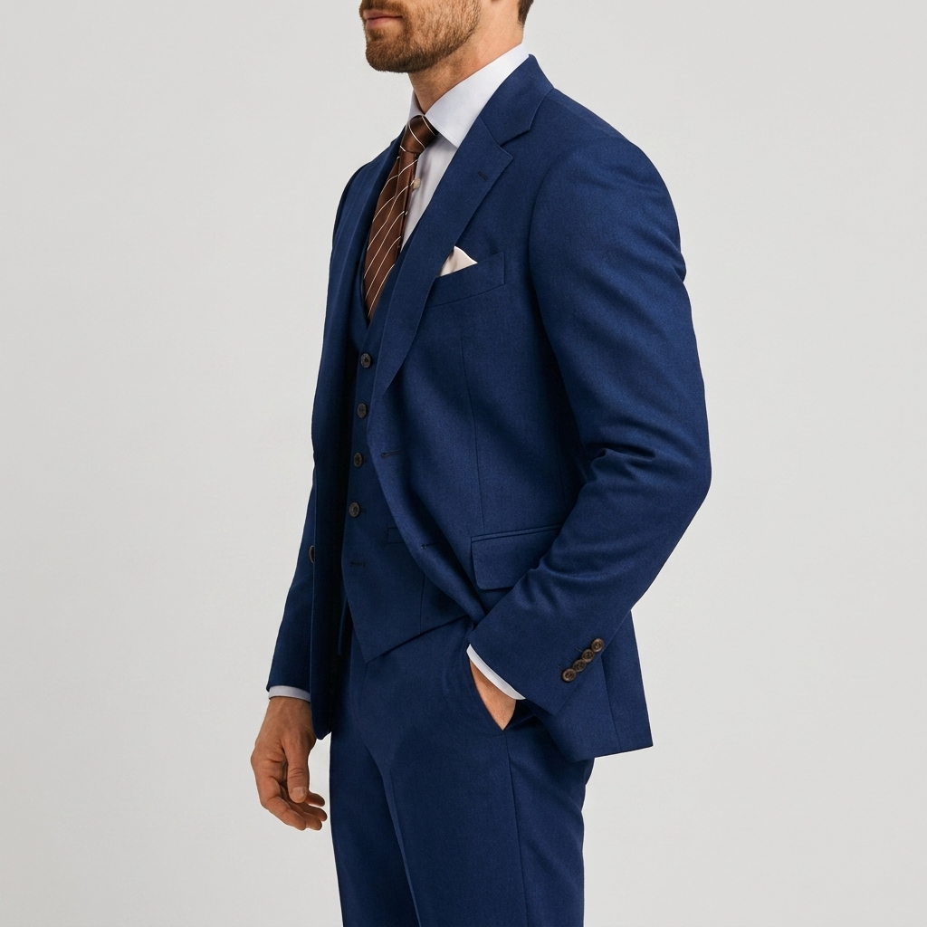 Ignacio | Traje de Tres Piezas Slim Fit Hombre Blazer Chaleco