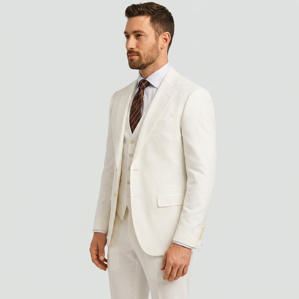 Ignacio | Traje de Tres Piezas Slim Fit Hombre Blazer Chaleco