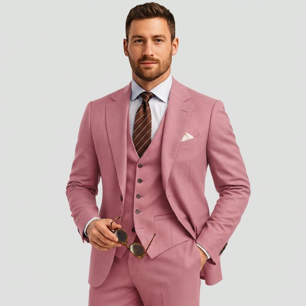 Ignacio | Traje de Tres Piezas Slim Fit Hombre Blazer Chaleco