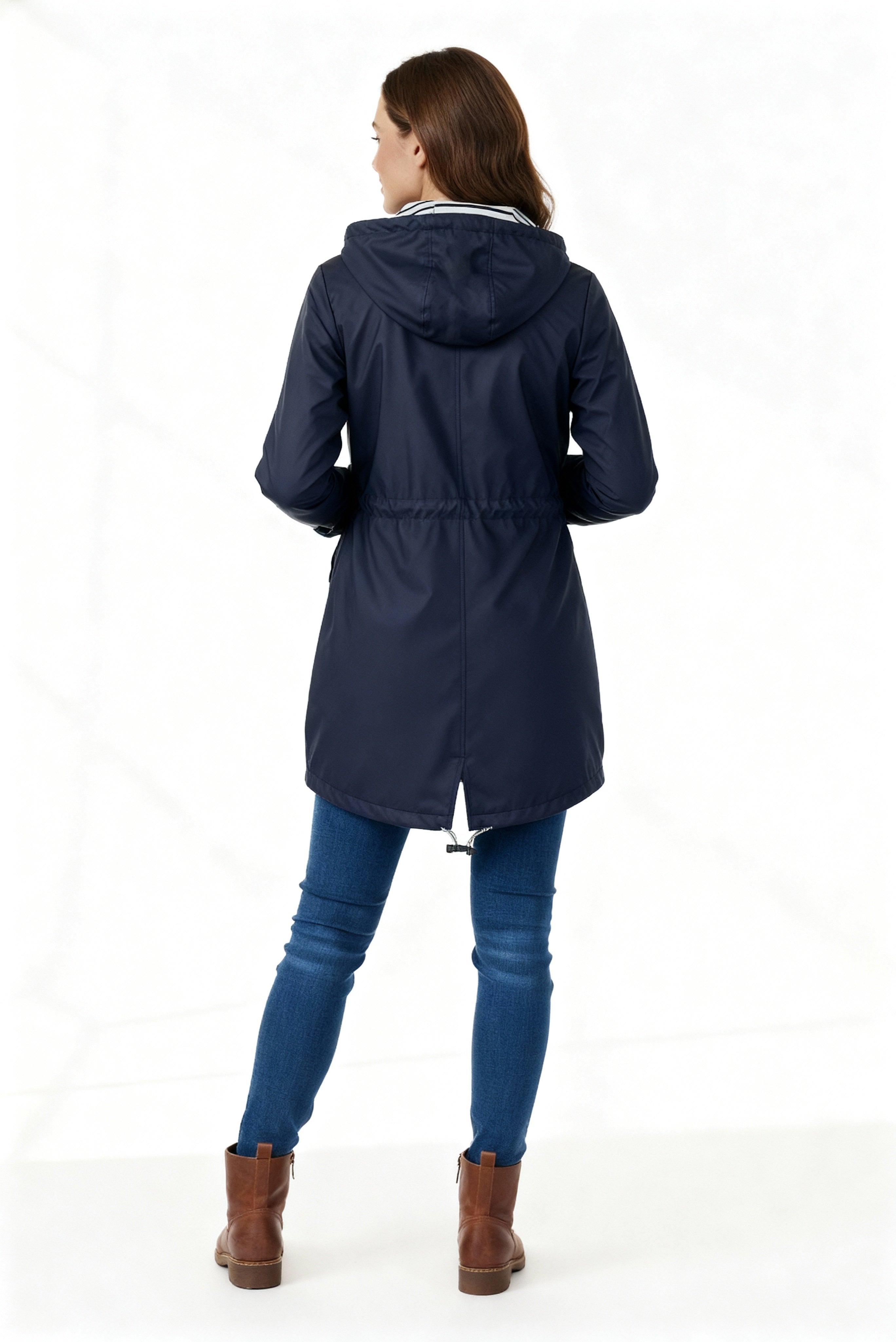 Inés | Chubasquero Impermeable Mujer con Capucha