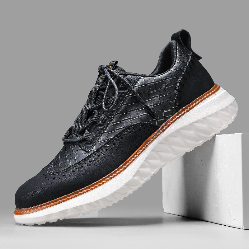 Ismael | Blucher de Cuero Hombre Casual Suela Ligera