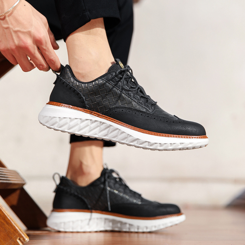 Ismael | Blucher de Cuero Hombre Casual Suela Ligera