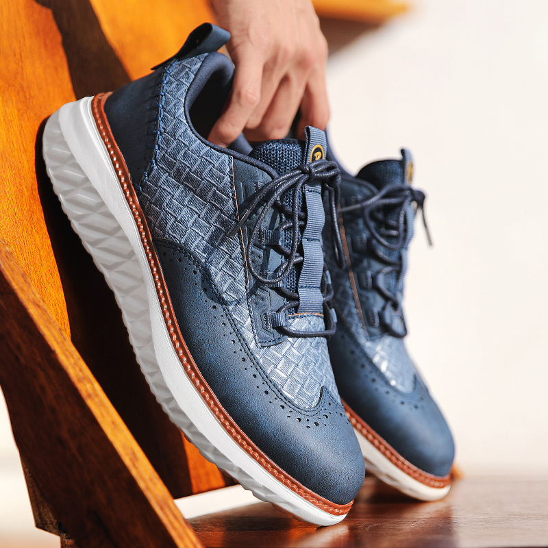 Ismael | Blucher de Cuero Hombre Casual Suela Ligera
