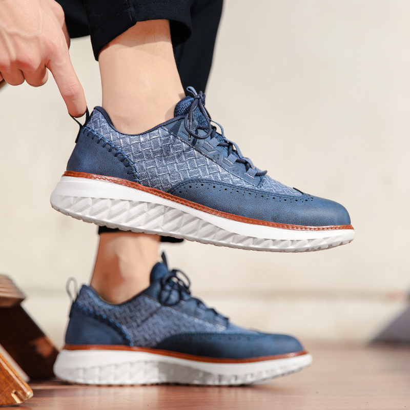 Ismael | Blucher de Cuero Hombre Casual Suela Ligera