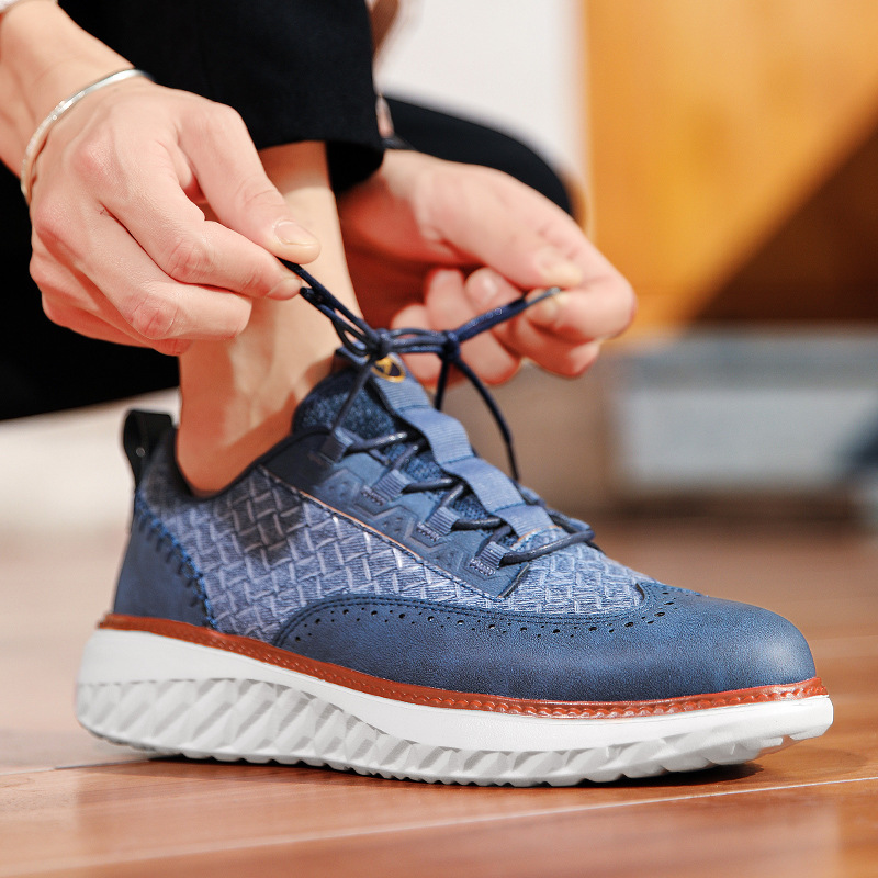 Ismael | Blucher de Cuero Hombre Casual Suela Ligera