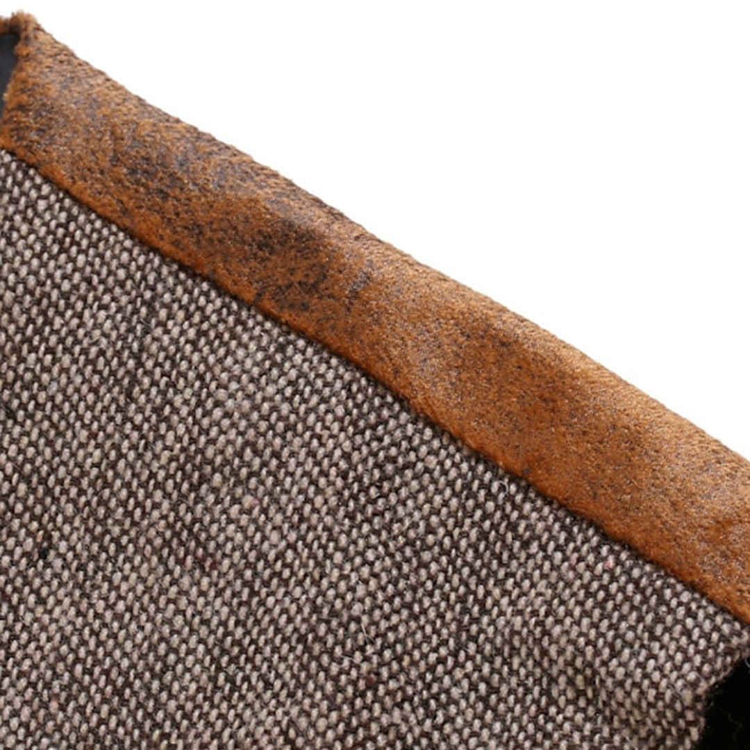Iván | Chaleco de Tweed Hombre Corte Ajustado Botones