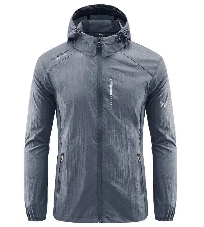 Iván | Chubasquero Impermeable con Capucha Hombre Ultraligero