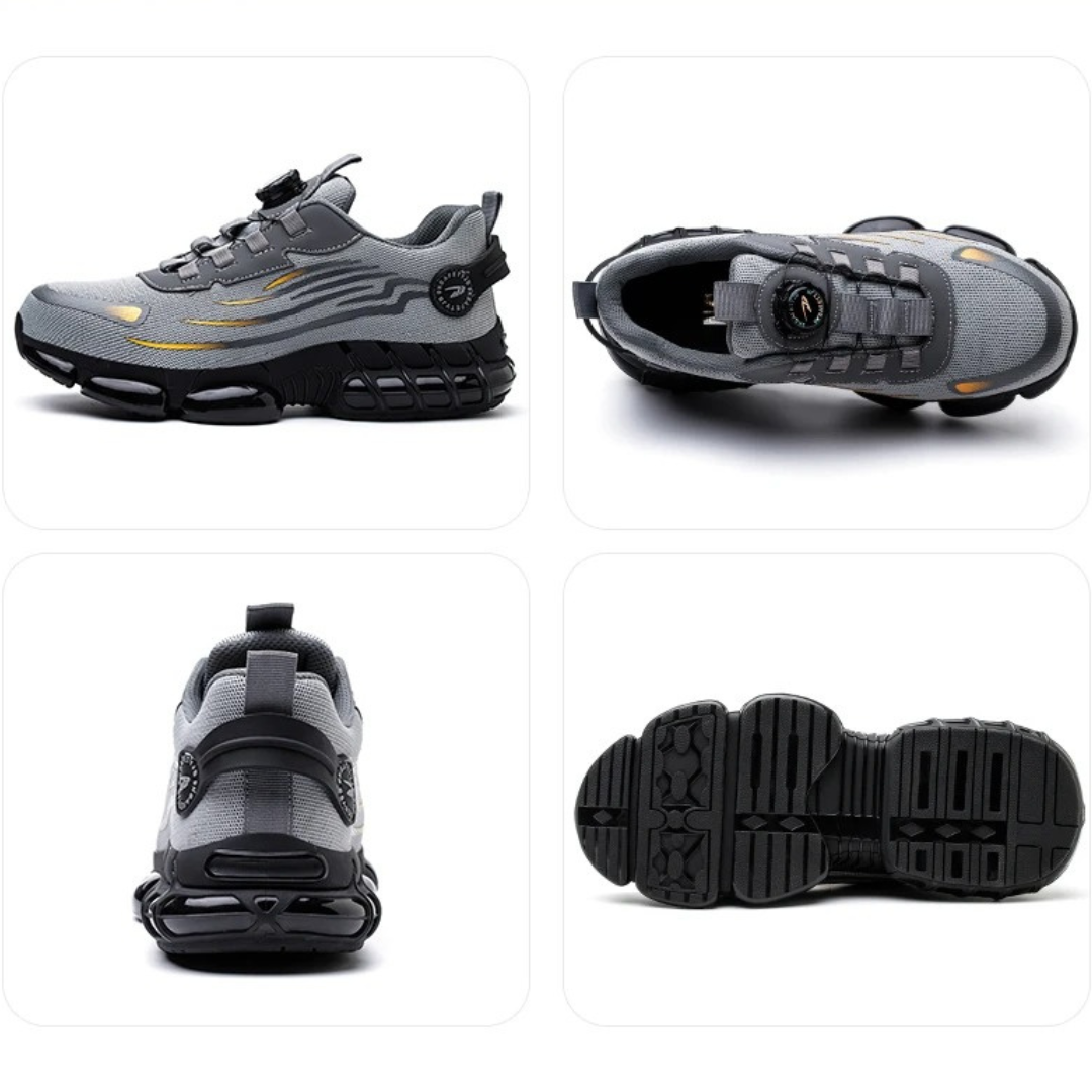 Iván | Zapatillas de Seguridad Hombre Suela Gruesa Sistema Rotativo